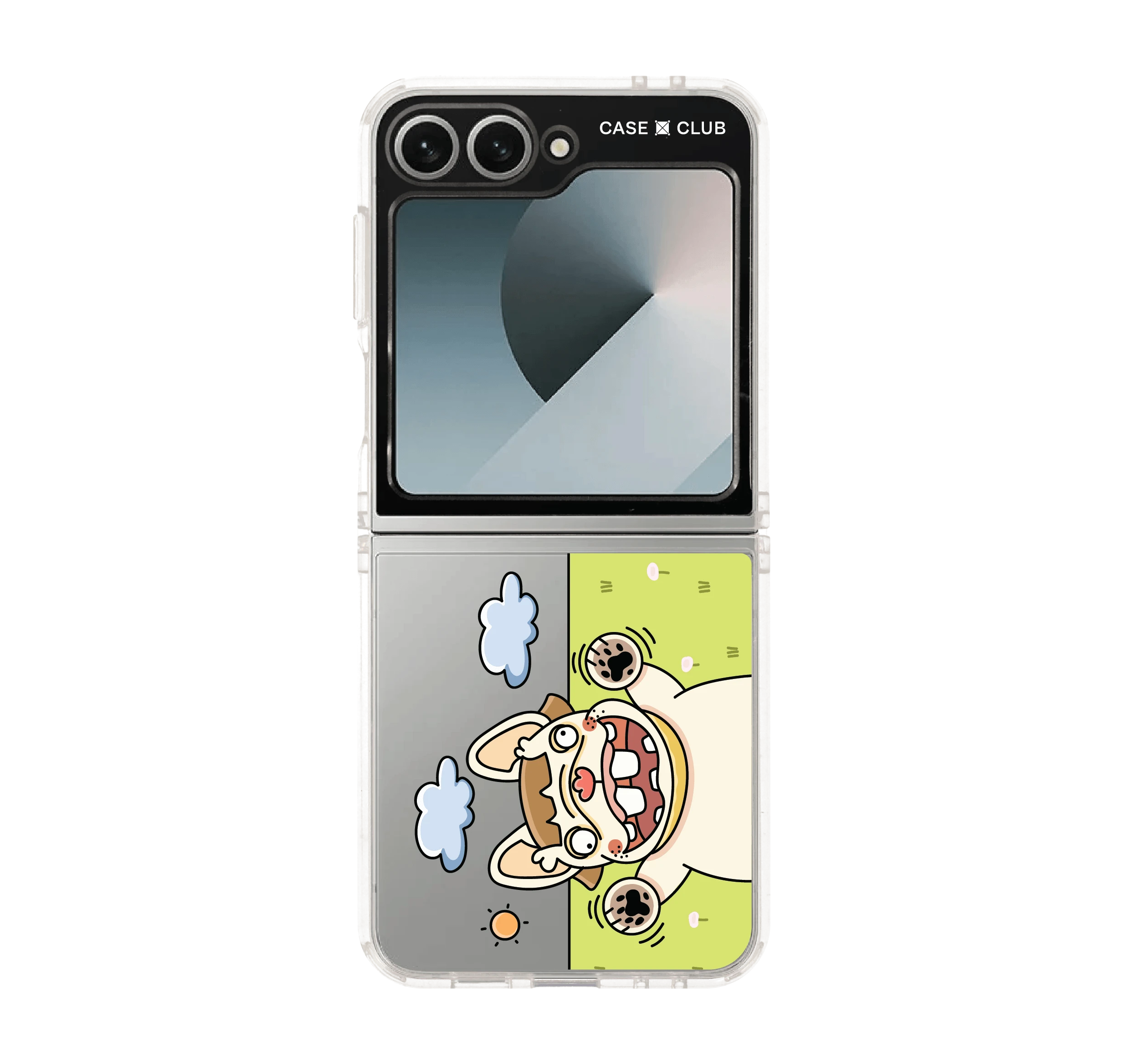 บูลด็อกกับท้องฟ้าอันสดใส